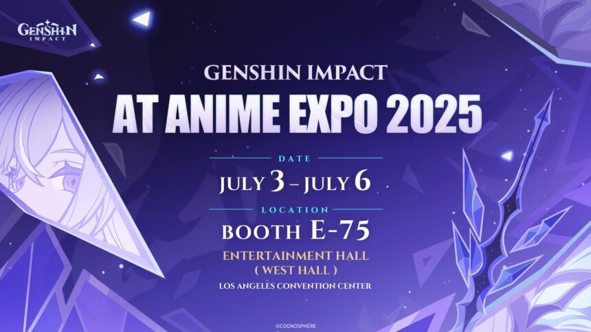 Genshin Impact is Heading to Anime Expo 2025 with a Mysterious Quest in Tow!