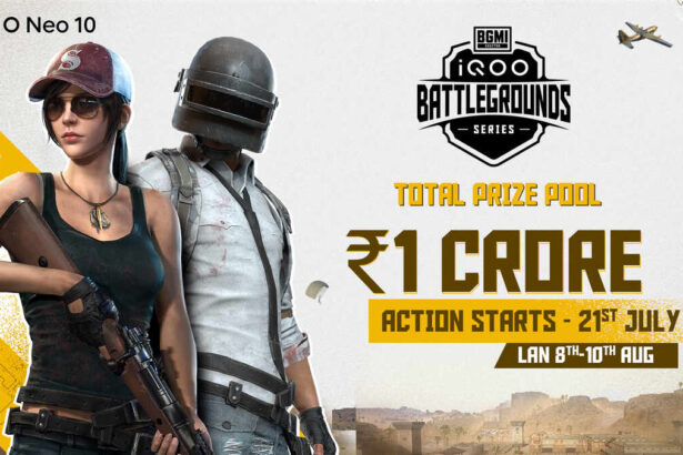 iQOO announces its biggest BGMI LAN event - ‘iQOO Battlegrounds Series’ with INR 1 Crore prize pool