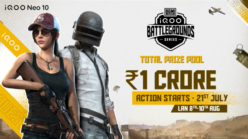 BGMI iQOO Battlegrounds Series 2025 Grand Finals Set for Spectacular Showdown at Noida